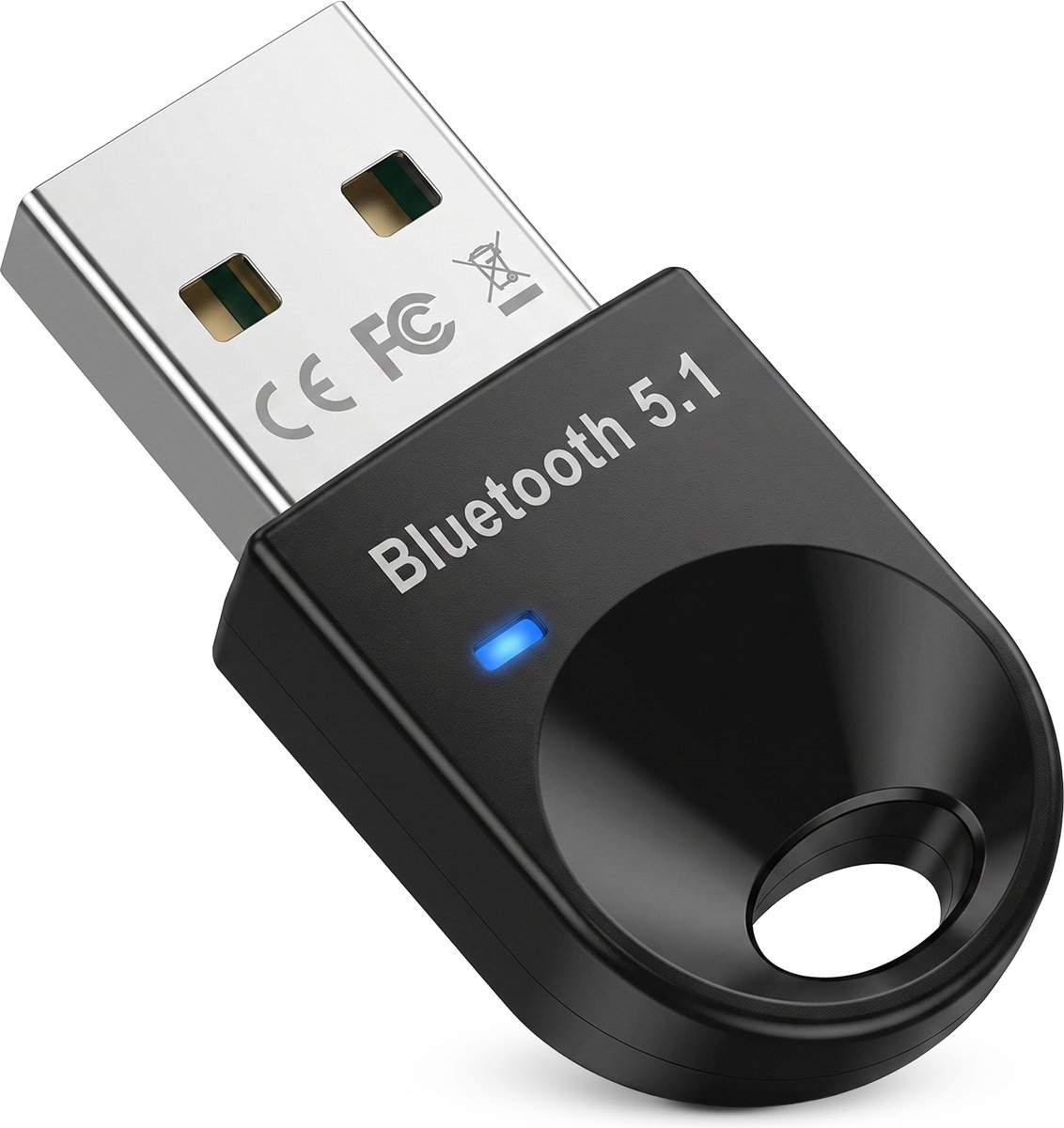 Skoov Bluetooth Adapter voor USB - Laptop & PC - Voor muis, koptelefoon, keyboard, speaker etc - Dongle - Stick - Plug - Zender - Receiver - Accessoires