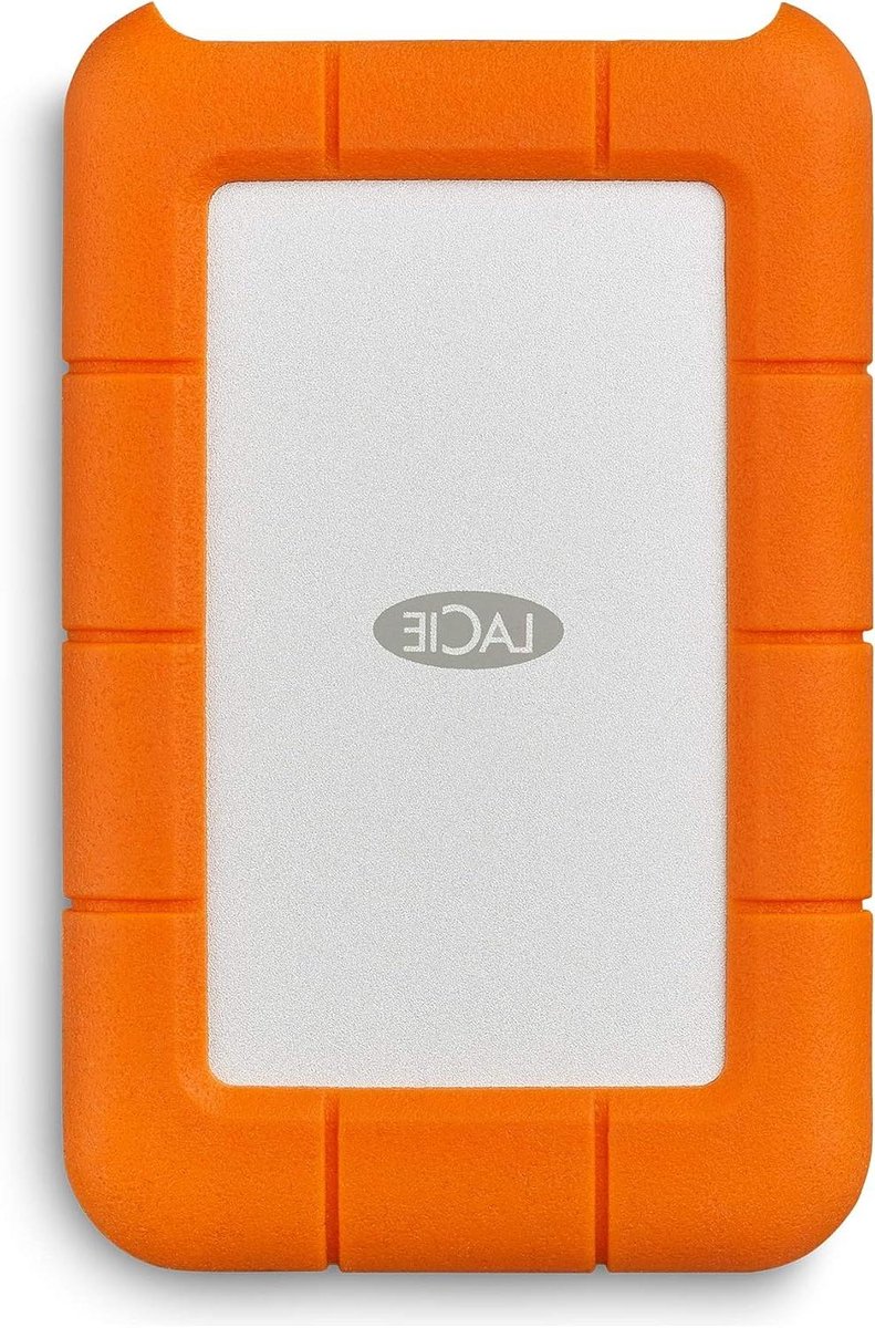 Externe Harde Schijf - Mobiele Opslag - Data Veilig Opslaan - Waterdicht en Schokbestendig - 1 TB - Oranje