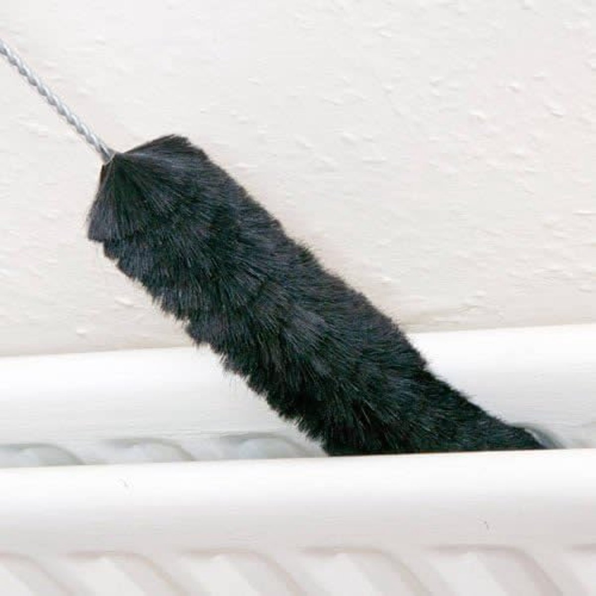 Radiatorborstel met Echt Geitenhaar 107cm lang