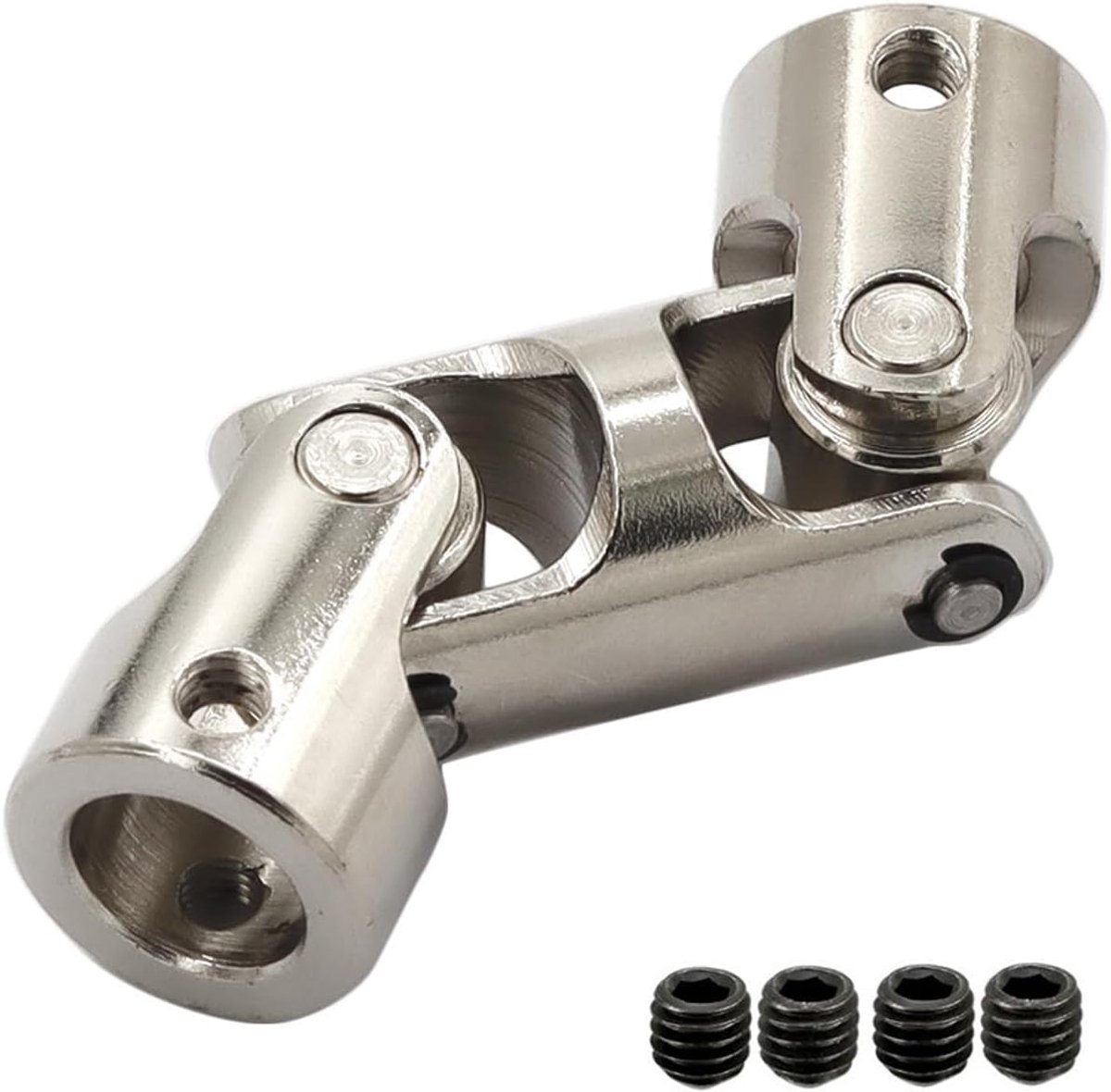 Universele koppeling, schacht, motor, aansluitkoppeling met schroeven, 10 mm