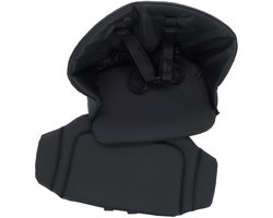 Qute Q-Sittle Kussenset - Black PU