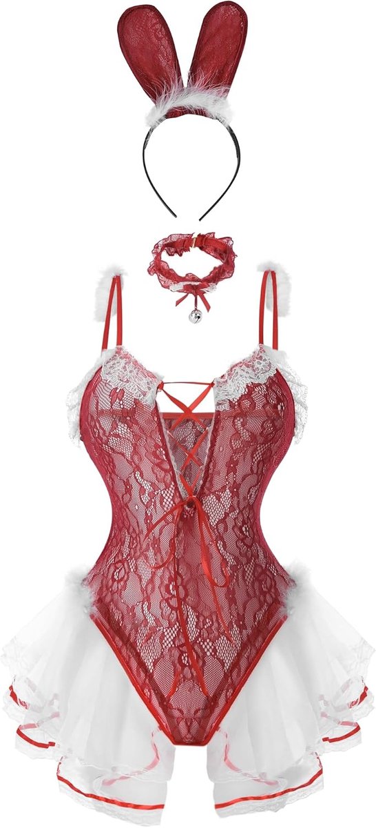 Bunnygirl-kostuum voor dames, sexy lingerie voor dames, anime, Senpai Bunnysuit, cosplay