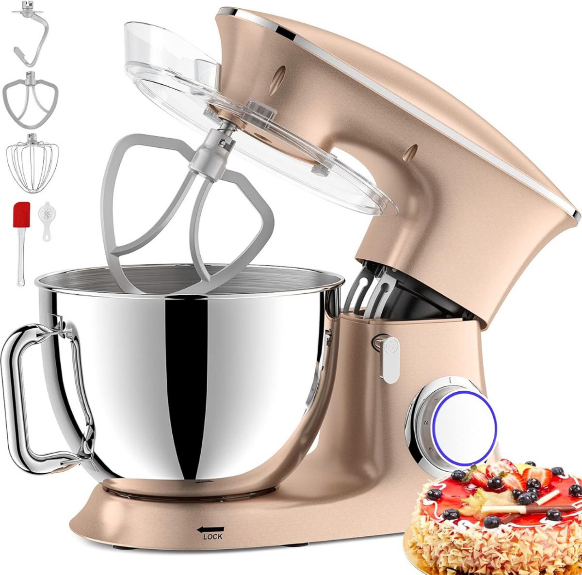 DailySupplies® Deegmachine - Kneedmachine - Deegmixer - 2000W