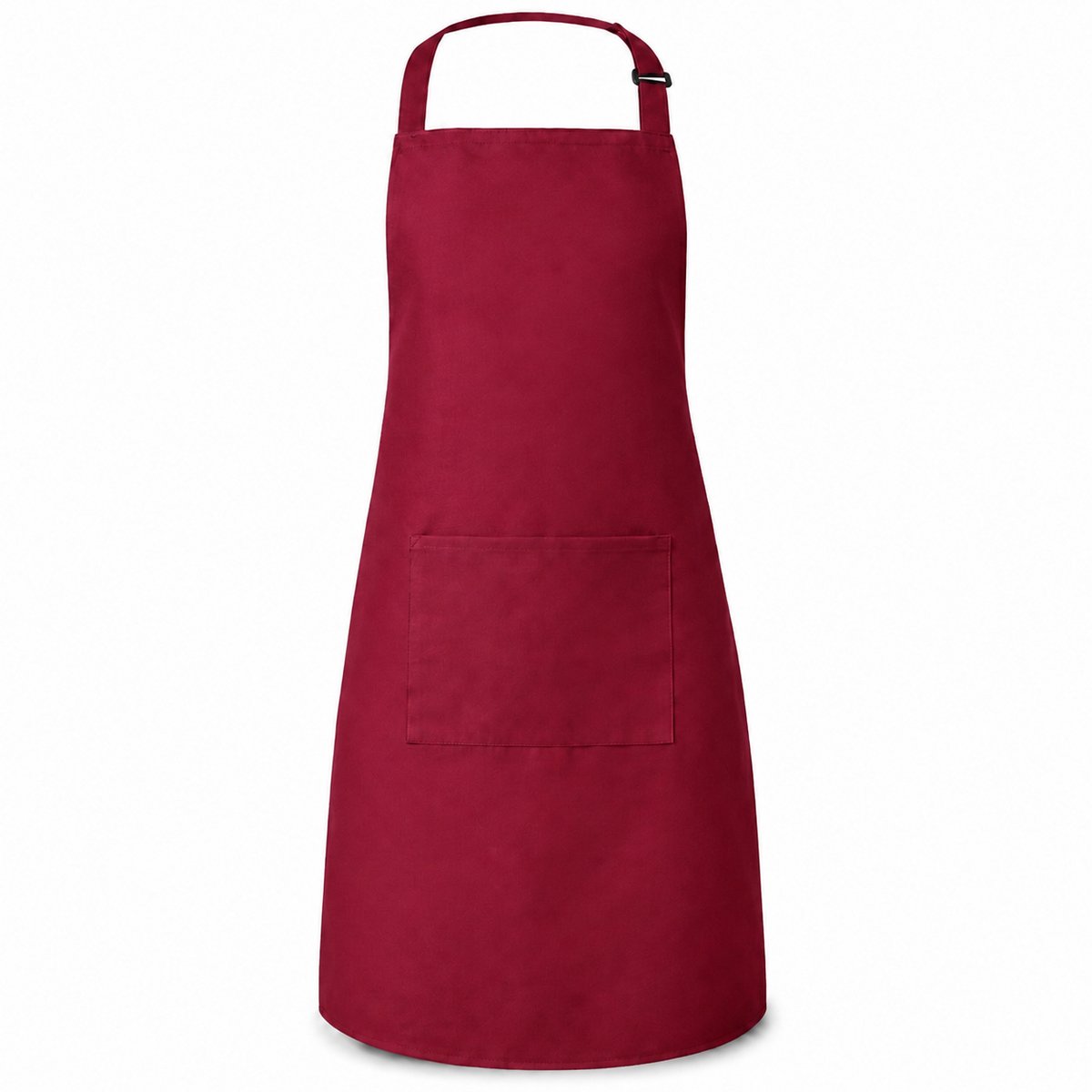 Chef Rebel® Keukenschort Rood – Verstelbaar & Waterafstotend – Unisex Horeca & BBQ Schort – Zonder Logo