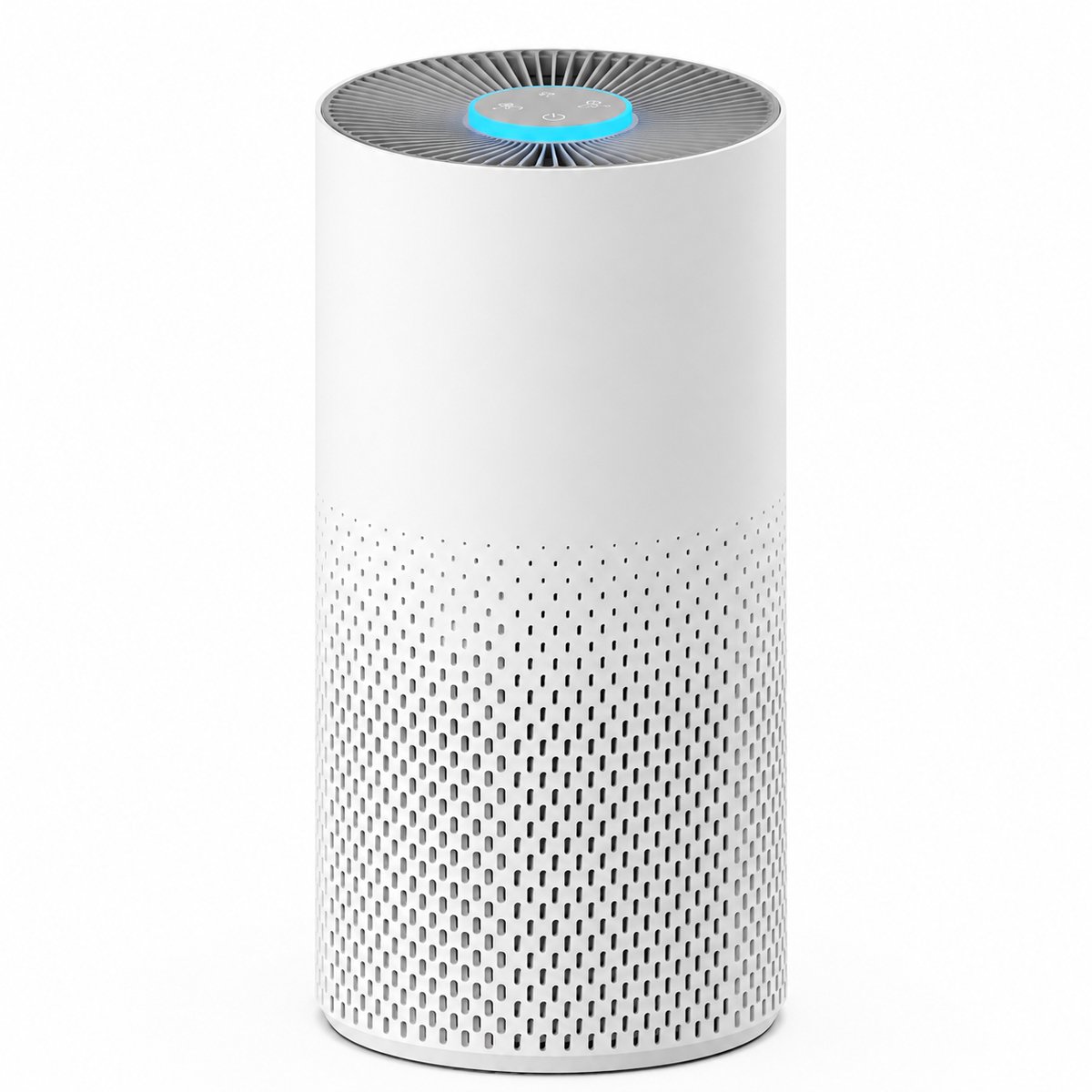 Luchtreiniger met HEPA- en Koolstoffilter – 3 Standen, PM2.5 Sensor, Timer, Nachtlamp, 23W, 130 m³/u