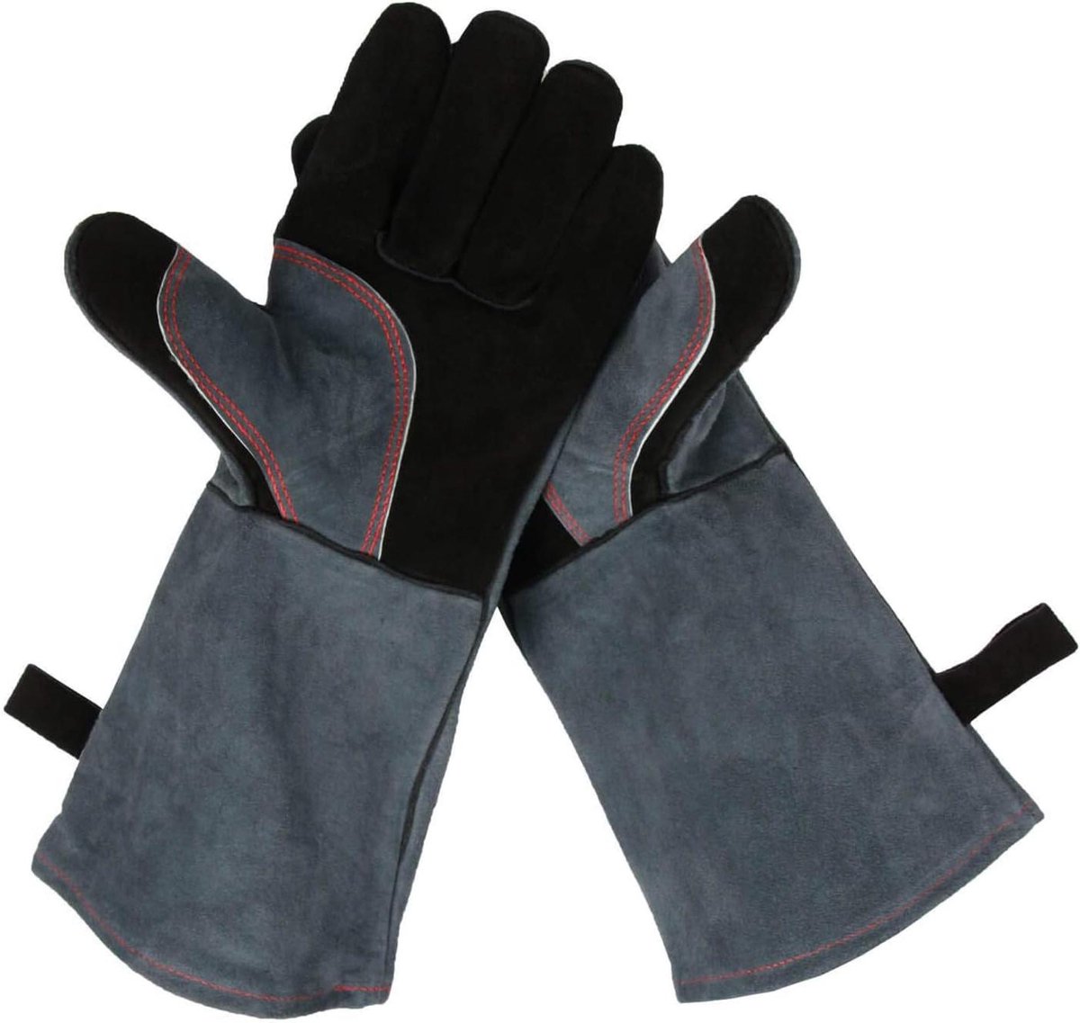 Barbecue Handschoenen - Grill Mitts - Hittebestendig Werken - Tot 500°C Hittebestendig - 2 Stuks - Bruin