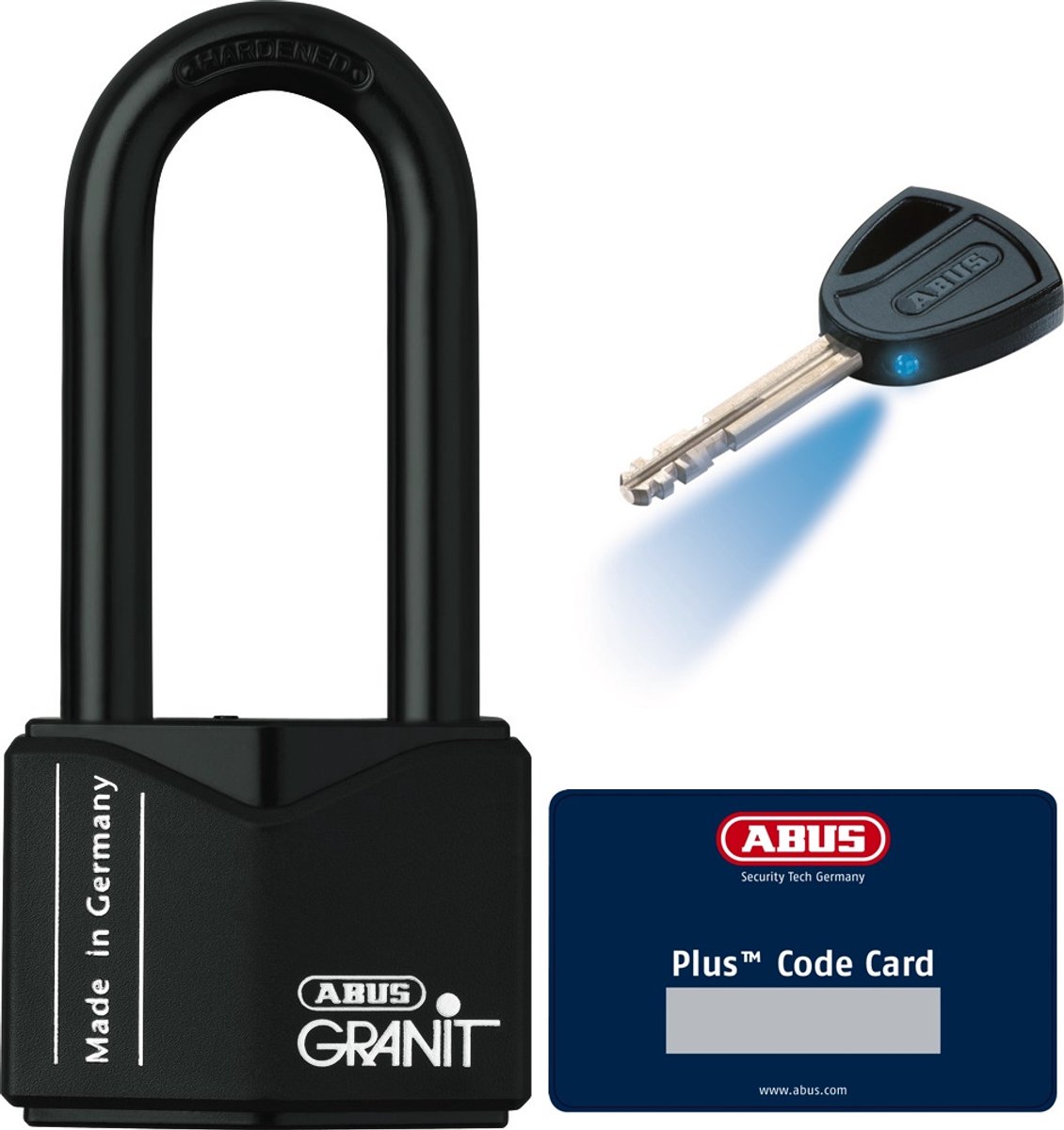 ABUS Granit 37/55HB75 Hangslot - Extra Beveiligd met LED Sleutel