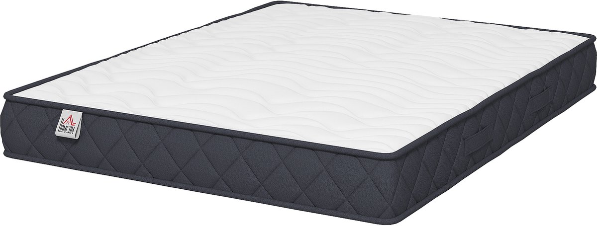 Matras 140x190 - 20cm dik - Matras van traagschuim - Gemiddeld hardheid - Oeko-Tex gecertificeerd