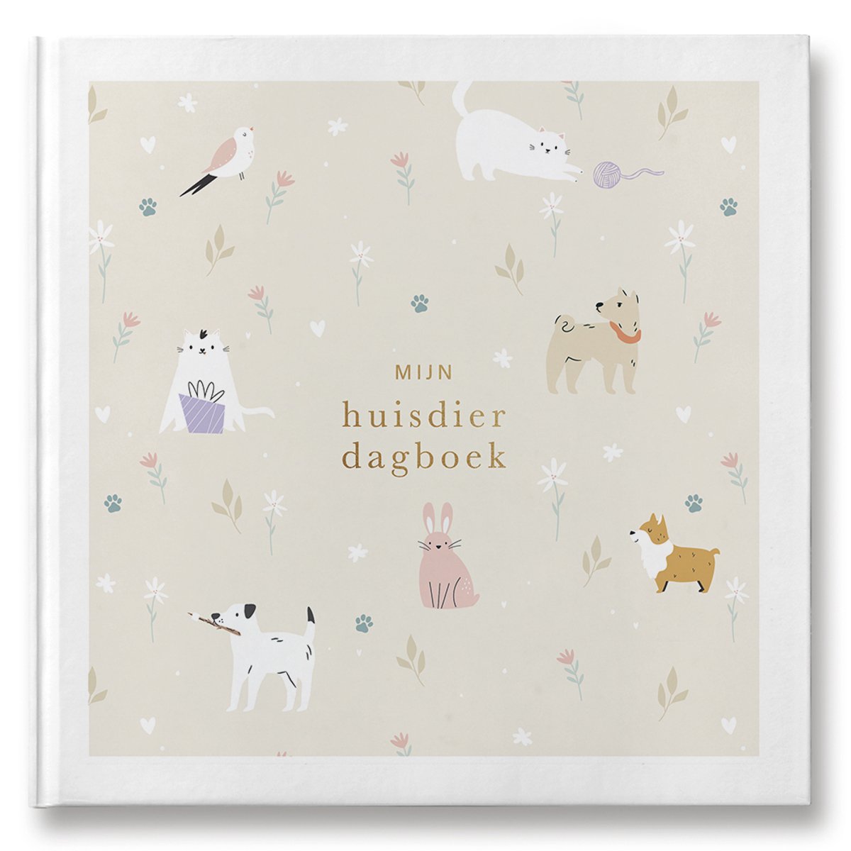 Maan Amsterdam - Mijn huisdier dagboek - Invulboek over jouw huisdier - fotoboek voor hond, kat, konijn of ander dier