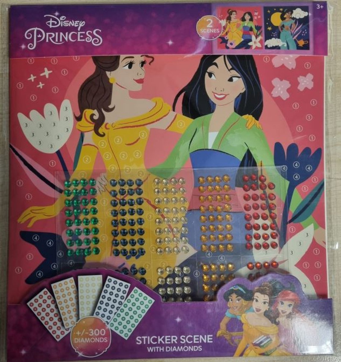 DISNEY PRINSES MOZAÏEK CREATIEVE SET DIAMANTVERF