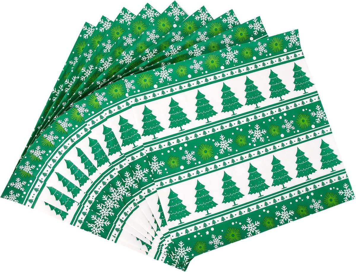 Verpakking van 100 Stuks Vetbestendig Papier voor Kerst, Perfect voor Buns, Burgers en Frietjes