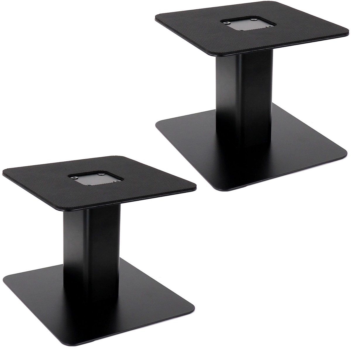Desktop-luidsprekerstandaards (paar) - Heavy Duty 7 x 7 inch metalen lade, stevige platte basis voor 4 "tot 7" - ShopVlot