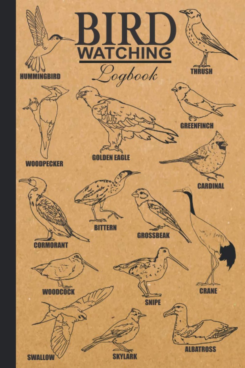 Bird Watching Logbook: A Birdwatching Journal for Bird Watchers and Birders - ShopVlot