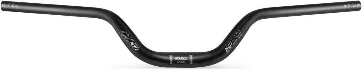 PLATT Fietsstuur 90mm Hoog-Riser Bar Aluminiumlegering MTB Stuur (31.8mm-720mm) - ShopVlot
