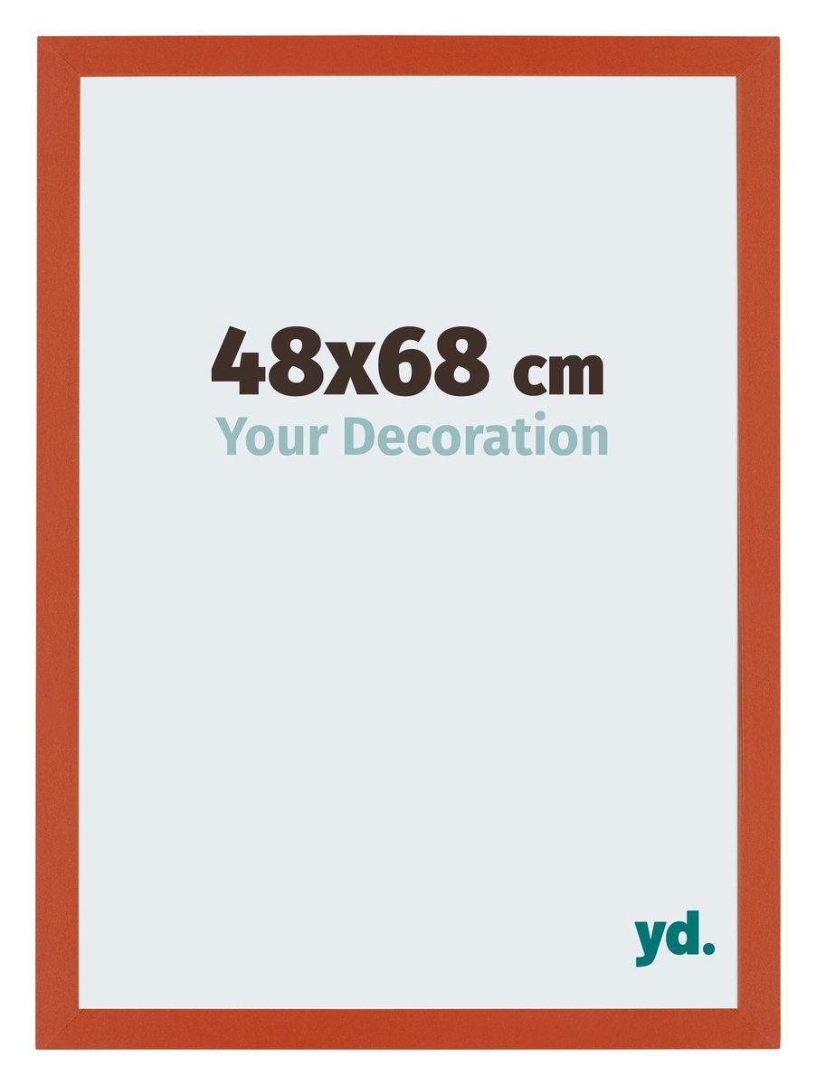 yd. Your Decoration - Fotolijst 48x68 cm - MDF - Oranje - Mura