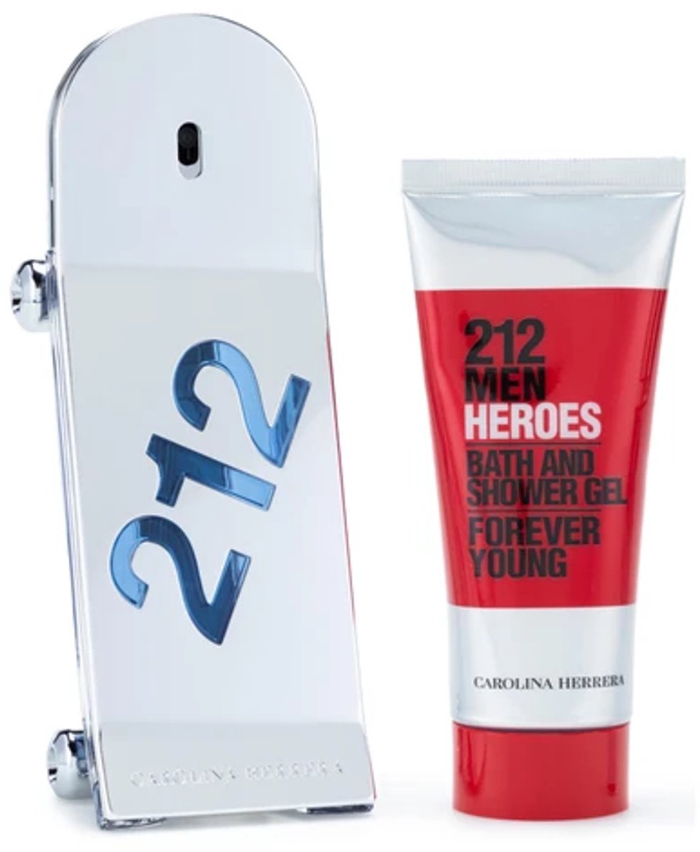 Carolina Herrera 212 NYC Geschenkset 50ml Shampoo + 50ml Douchegel + 50ml Body Lotion