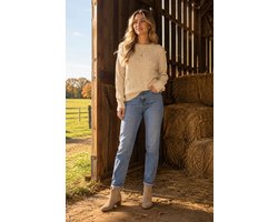 Beige trui, one size