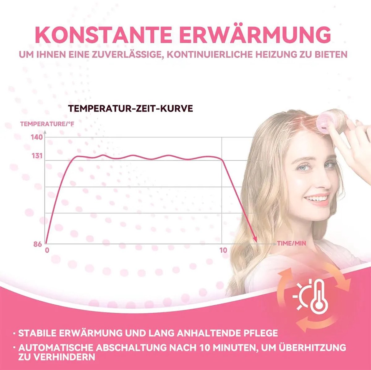 Oplaadbare elektrische krultang, set van 2, snoerloze krultang geschikt voor paardenstaarten geschikt voor automatische uitschakelfunctie, gemakkelijk mee te nemen, creëer eenvoudig diverse kapsels.