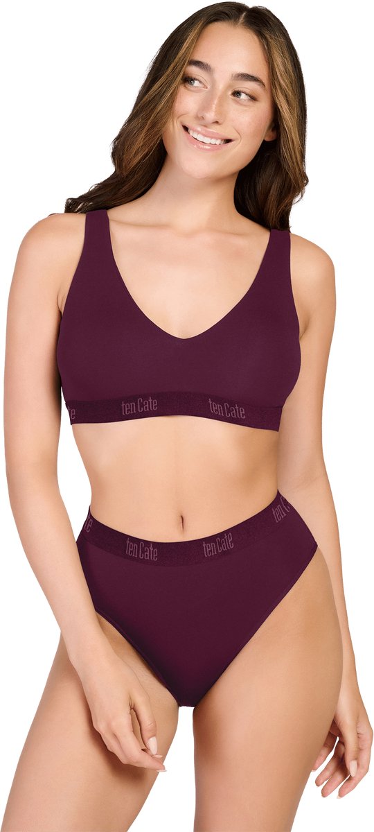 Ten Cate Basics soft top cherry burgundy voor Dames