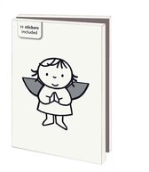 Kerstkaarten 10x - Kaartenmapje met env. Klein - Engelen, Dick Bruna - 2x5 motieven