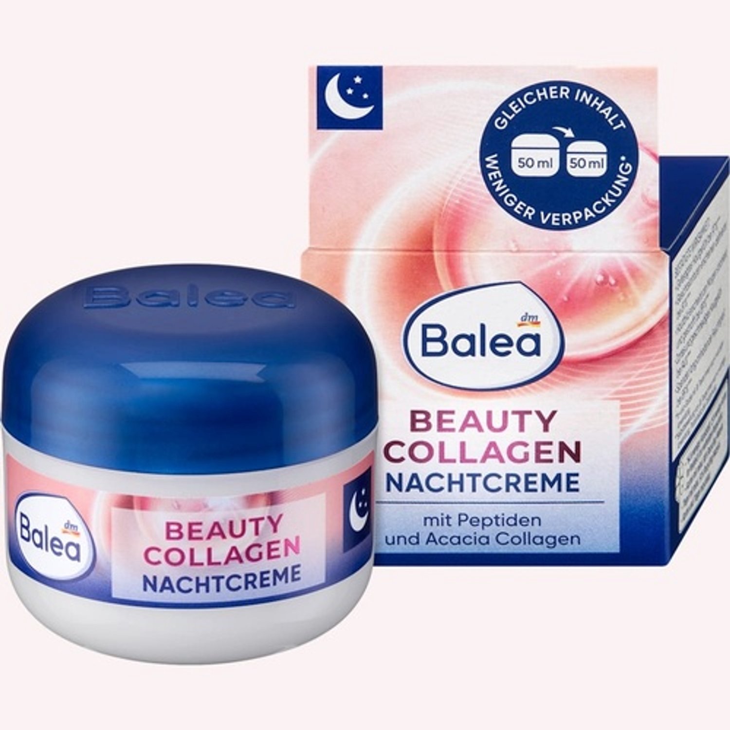 Balea nachtcrème Beauty Collagen, 50 ml