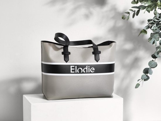 Elodie Luiertas Saffiano Logo Tote van Elodie — afbeelding 4