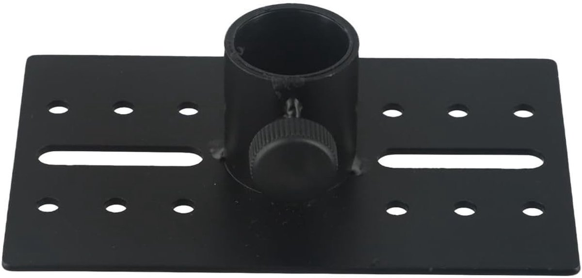 Metalen Speaker Beugel Tray, Draaiende Speaker Stand Adapter Top Cap voor DJ en PA Apparatuur, 35mm Compatibel