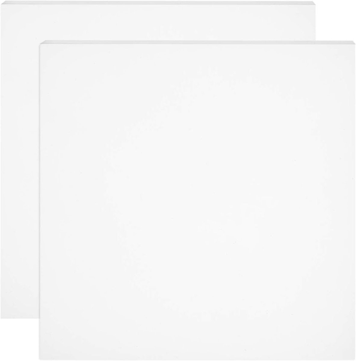2 Stuks Witte Siliconen Rubber Platen 200x200x2mm, Hoge Temperatuur Weerstand, Ideaal voor Afdichtingen en Mallen