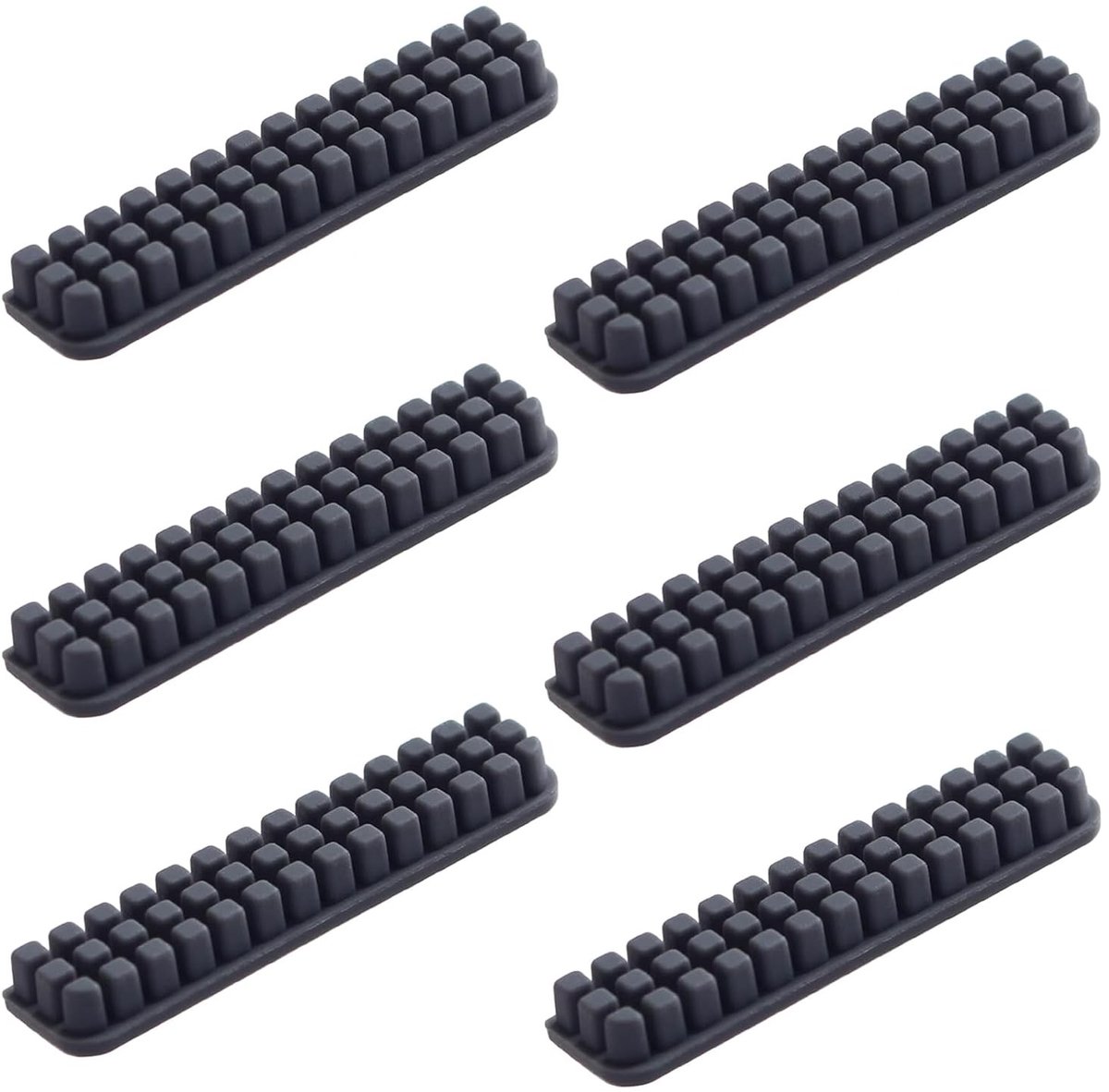 Set van 6 Siliconen Mondborstels voor 3D Printers, Reinigingsspray, Vervangingskit en Accessoires voor 3D Printen, Compatibel met Diverse Modellen