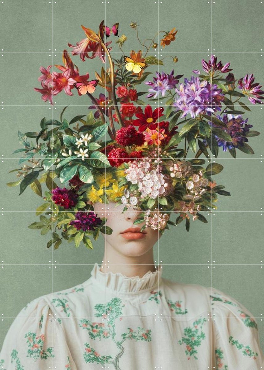 IXXI Summer in Autumn, Marja van den Hurk - 100 x 140 cm - Gratis ophangtool - Grote wanddecoratie en posters - Fotografie, Gemengde Technieken