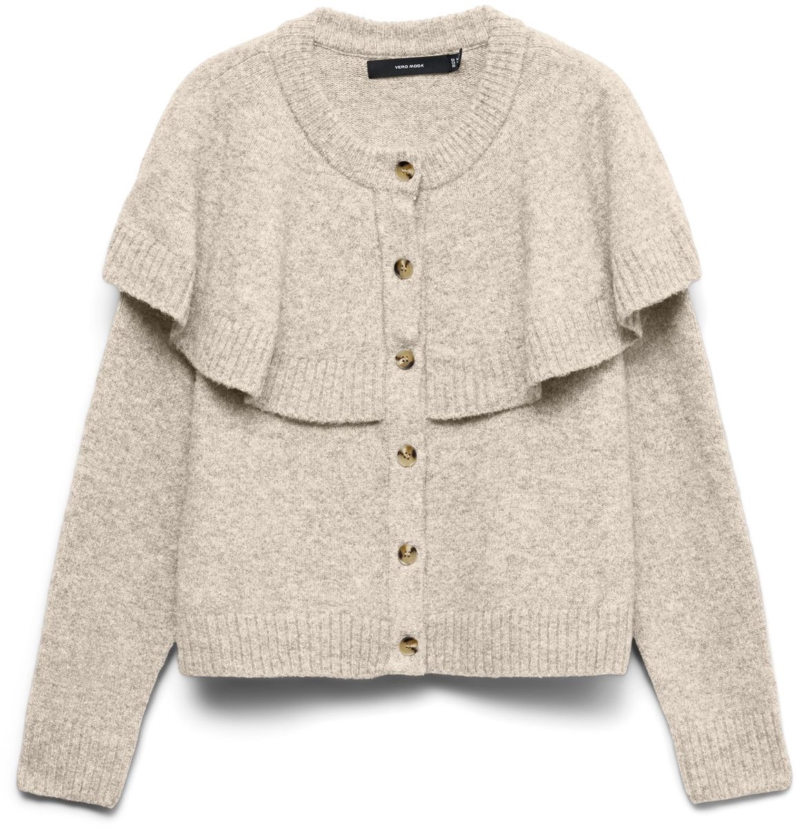 VERO MODA - VMLILLI LS O-NECK CAPE CARDIGAN BOO - Dames - Cardigans