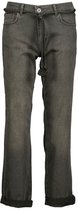 Para Mi broek groen in denim met gevlochten koord voor dames - M (38)