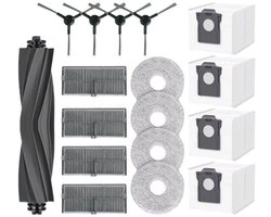 17-delige accessoire set Geschikt voor de stofzuiger Dreame L40 Ultra AE/D20 Ultra / RLD31SE / Mova E40 Ultra: hoofdborstel, filter, dweil