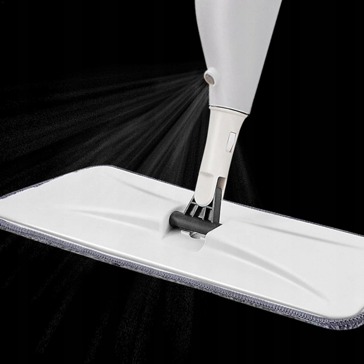 Spray Mop - Alles-In-één Dweilsysteem - Vloerwisser met Spray - Dweilset - Incl. 3 Microvezel Reinigingspads - 360° Draaibare Kop - 350 ml Waterreservoir - Nat & droog - Voor Harde Vloeren – foto 7