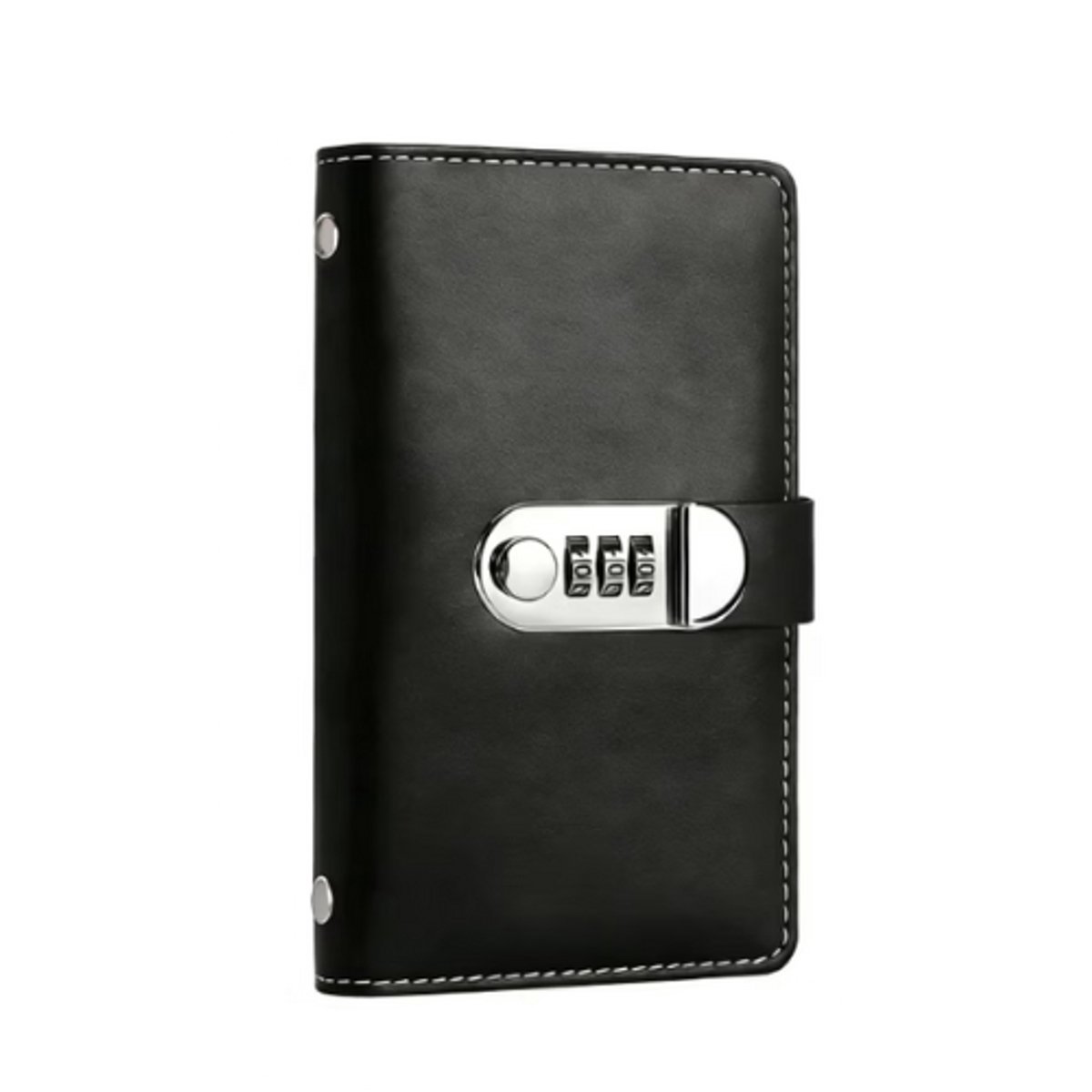 Spaarboek - Met Slotcode - 100 Pagina's - Inclusief Met Insteekhoesjes - Mapjes - Ideaal voor sparen - Zwart - Money Planner - Budget Sparen - Kasboek - Budget Binder