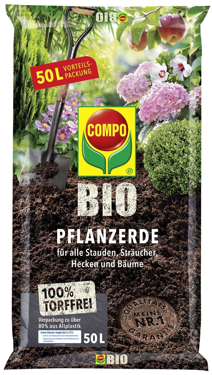 COMPO potgrond turfvrij 50 liter
