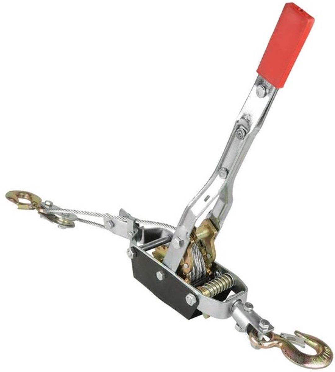 Dailygoody - Handmatige Staalkabel Lier - Zware Trek Lier - Draagbaar en Duurzaam