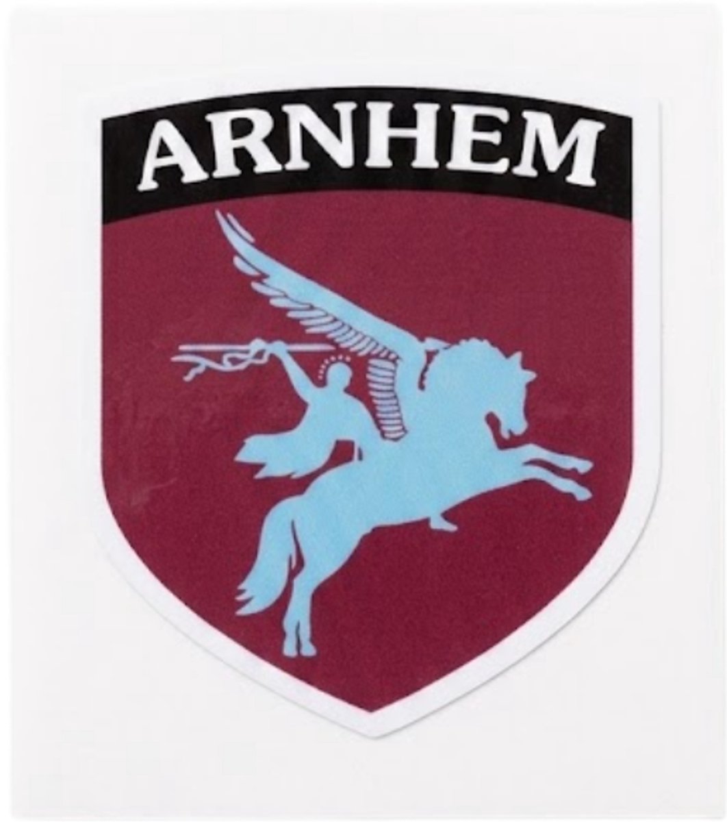 Airborne Sticker met Pegasus
