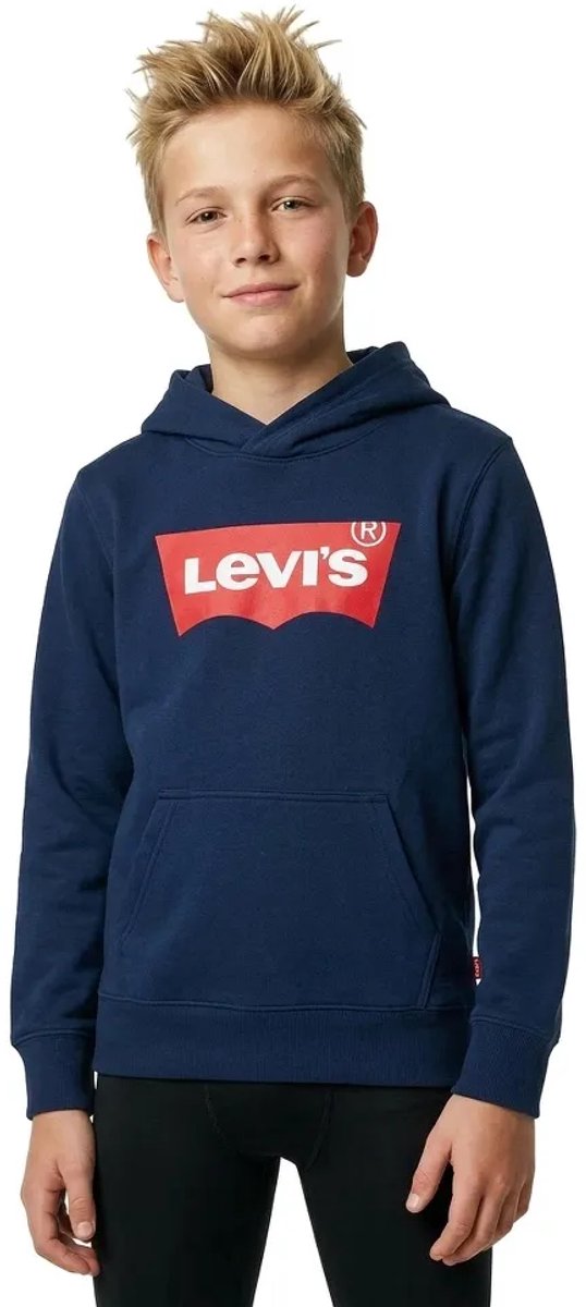 Levi´s ® Kids Batwing Pullover Hoodie Blauw 14 Years Jongen