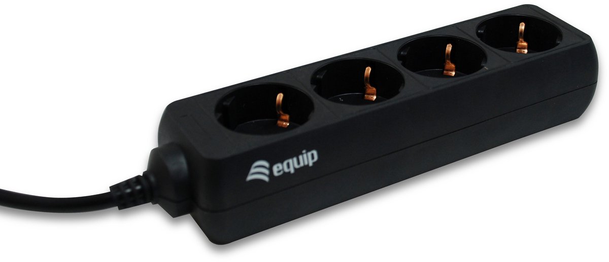 Equip Stekkerdoos met 4 Contacten