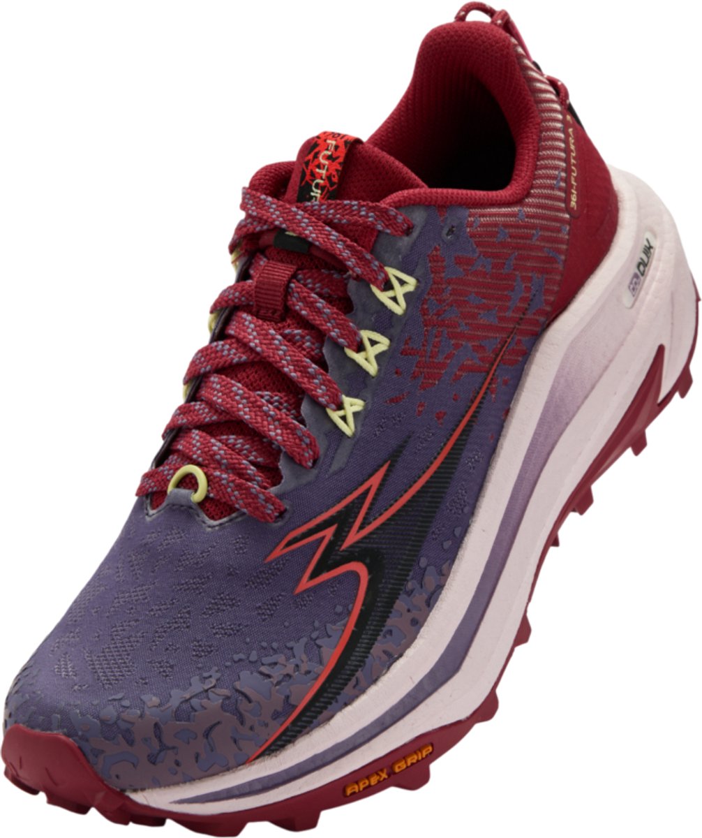 361 Futura 3 paars rood trial hardloopschoenen dames (Y2653-3929)