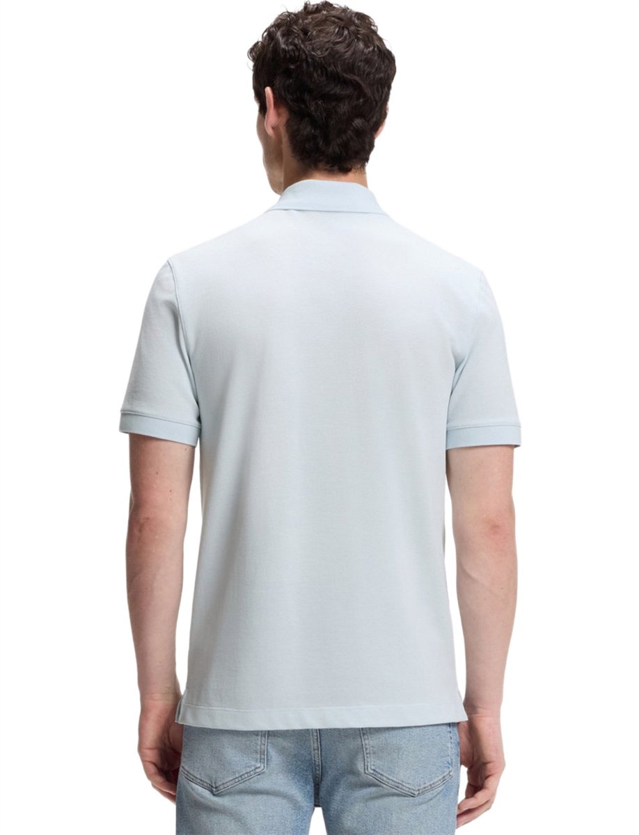 Hugo Boss poloshirt korte mouw lichtblauw