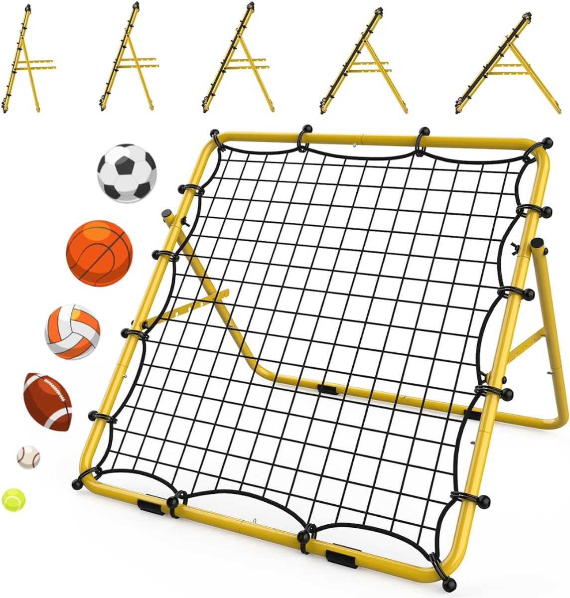 VH Supplies® Rebounder Voetbal - Voetbal Spullen - Bouncer - 87 x 80 cm