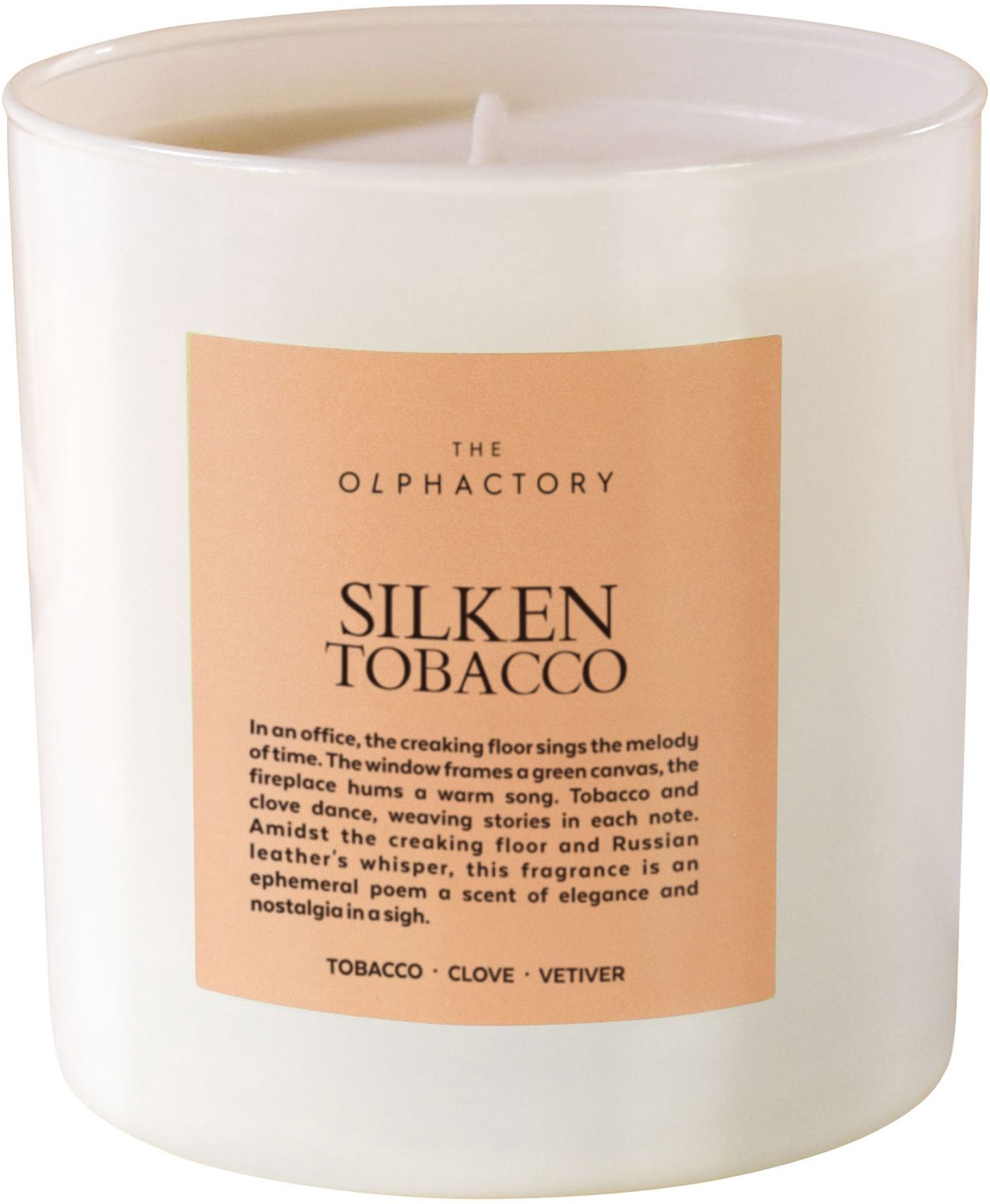 The Olphactory Silken Tobacco geurkaars - 310 g