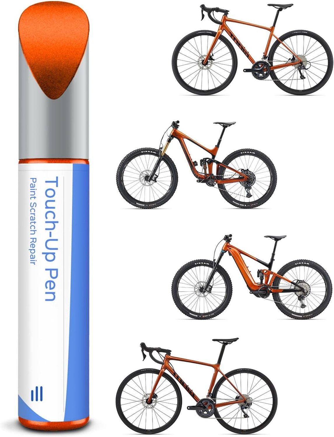 Fietslak - Hoogdekkende verf - Bijwerken van krassen - Eenvoudig in gebruik - ServiceTopper