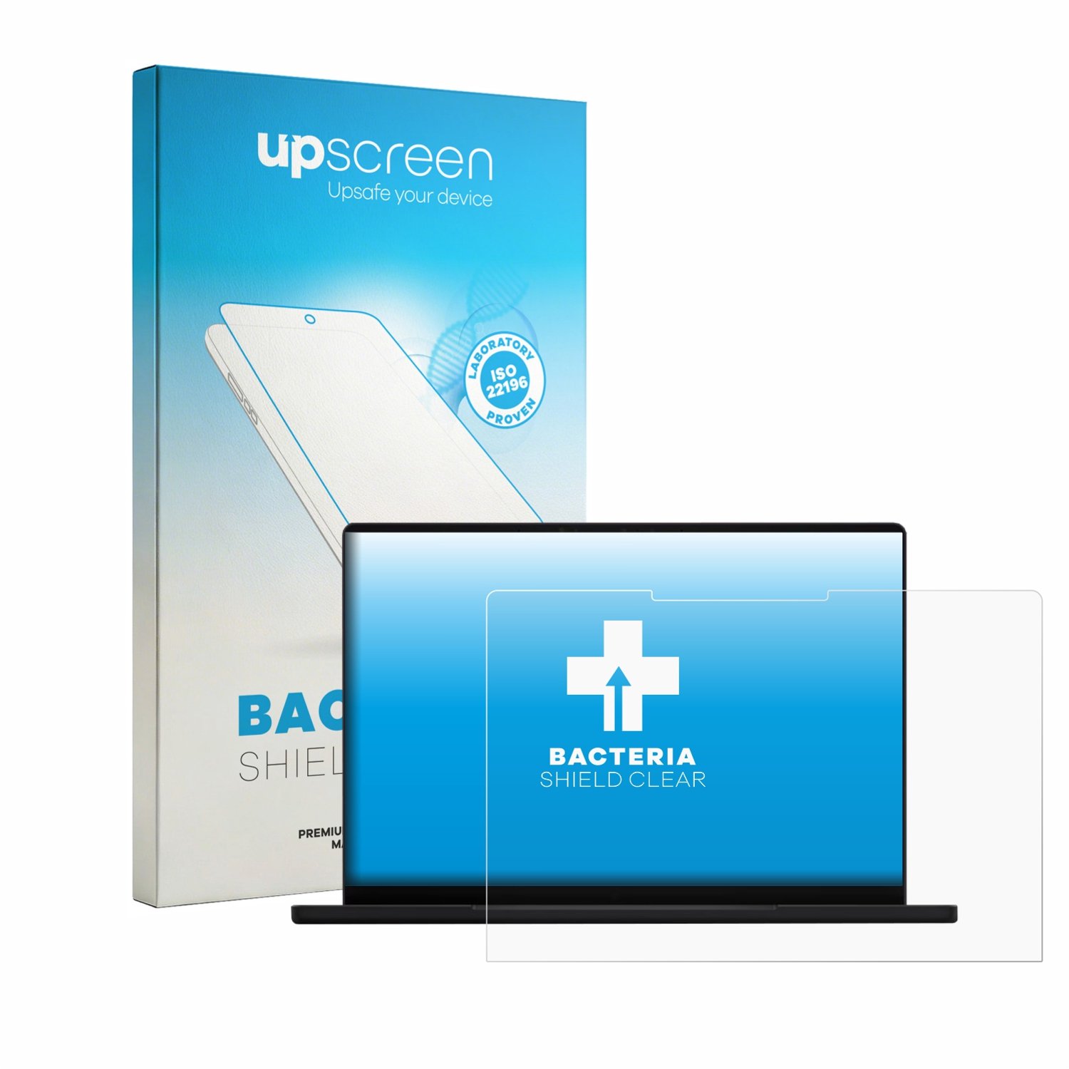 upscreen - Screenprotector voor ASUS ProArt P14 - Folie Beschermfolie transparant antibacterieel