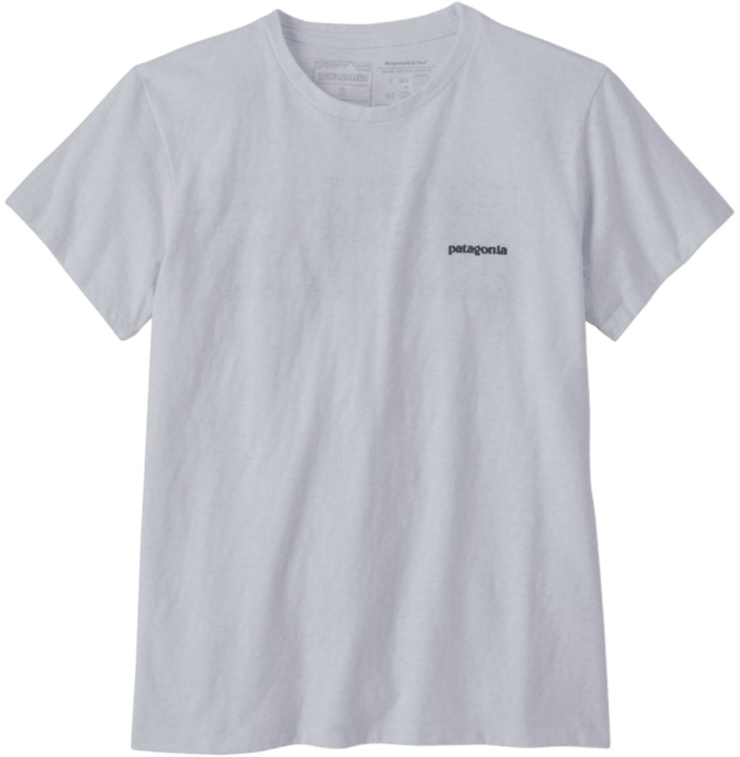 Patagonia Womens P/6 Logo Responsibili/Tee Wit