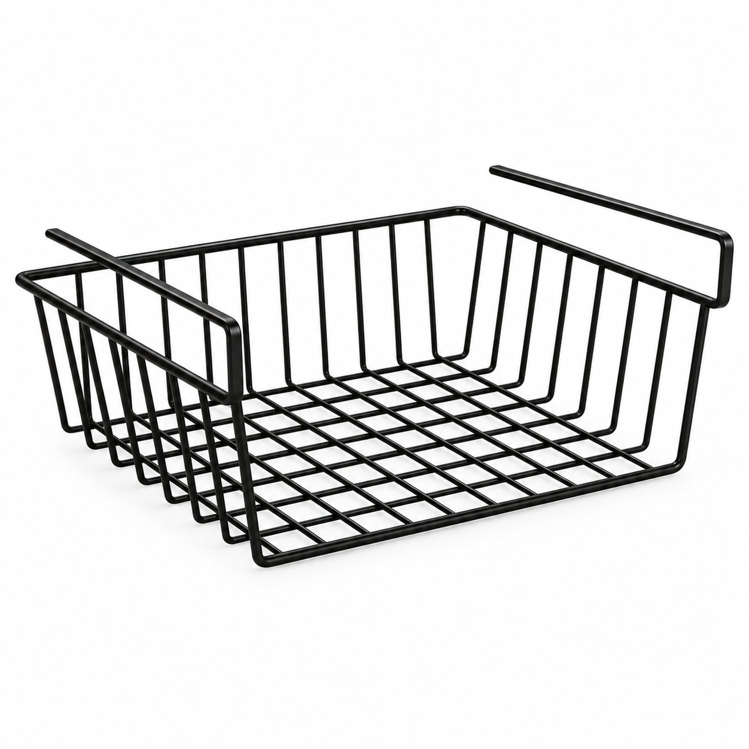 Black Globe Onderplank Opbergmand 40cm Zwart Metaal