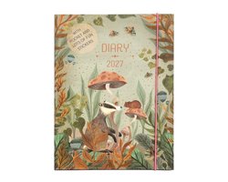 Pimpelmees Magical Forest A5 Agenda 2027 Badger Green