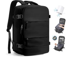 DYVNS® Vacuüm Rugzak - Handbagage Rugtas Vliegtuig - Compressie Reistas - Compact